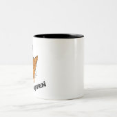 NULLfuchs GEGEBEN Zweifarbige Tasse (Mittel)