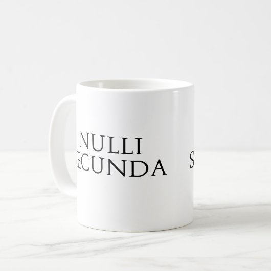 Nulli Secunda Kaffeetasse (Vorderseite Links)