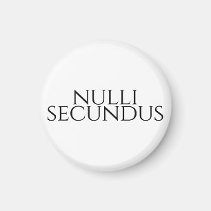 Nulli Secundus - Zweiter bis keiner Magnet