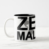 Nullmalaria-Tasse Zweifarbige Tasse (Links)