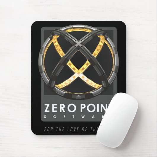 Nullpunkt-Software - Mausunterlage Mousepad (Mit Mouse)
