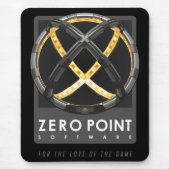 Nullpunkt-Software - Mausunterlage Mousepad (Vorne)