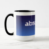 Nullpunktwecker-Tasse - 15 Unze. - Entwurf #2 Tasse (Links)