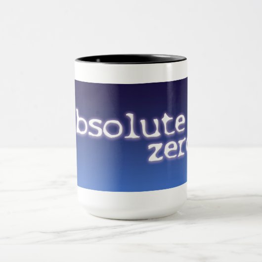 Nullpunktwecker-Tasse - 15 Unze. - Entwurf #2 Tasse (Zentrum)