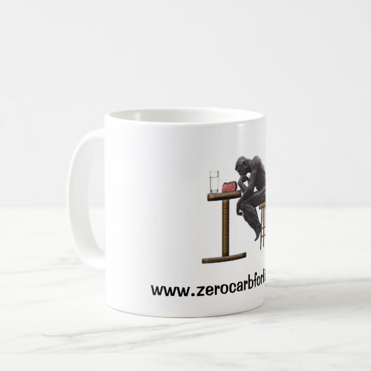 NullTasse Kaffeetasse (Vorderseite Links)