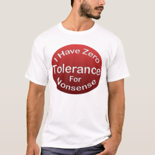 Nulltoleranz-T - Shirt