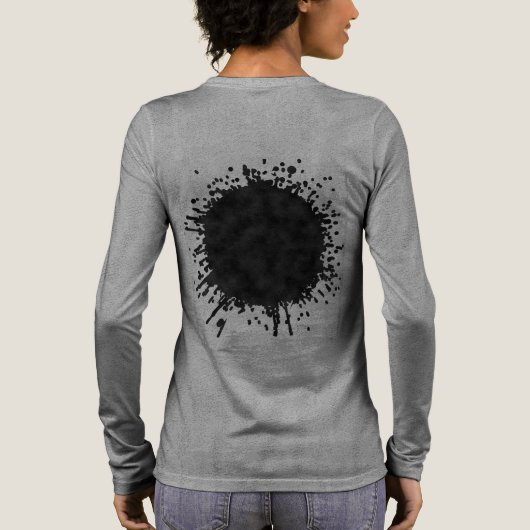 Nullwake Tri-Blend Shirt (Rückseite)