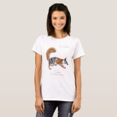 Numbat (Myrmecobius fasciatus) T-Shirt (Vorne ganz)