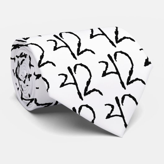 Number42 Krawatte (Gerollt)