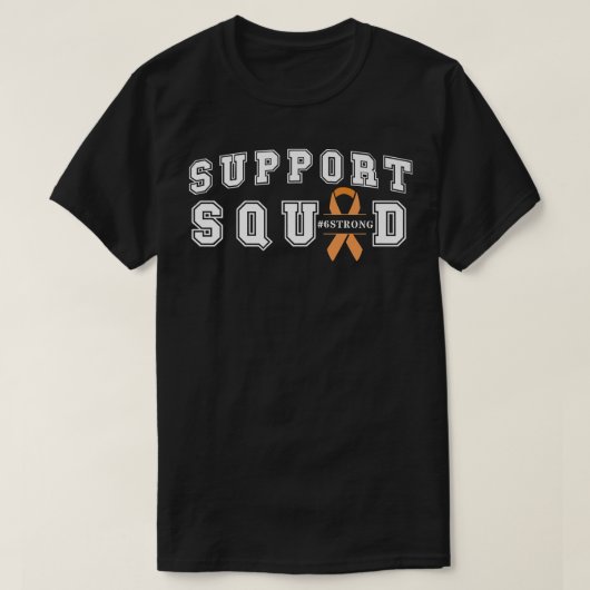 Number6 Strong Support Squad Premium T-Shirt (Design vorne)