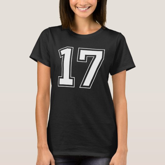 Number 17 T-Shirt (Vorderseite)
