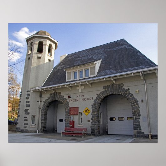 Number 19 Engine House in Washington, D.C. Poster (Vorne)