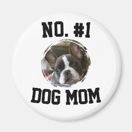 Number 1 dog Mom Mum Mother's Day Pet Lovers Magnet