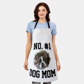 Number 1 dog Mom Mum Mother's Day Pet Lovers Schürze (Getragen)