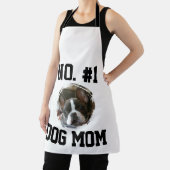 Number 1 dog Mom Mum Mother's Day Pet Lovers Schürze (InSitu)