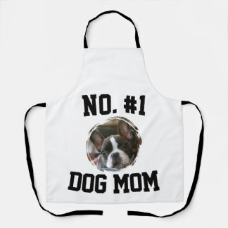 Number 1 dog Mom Mum Mother's Day Pet Lovers Schürze