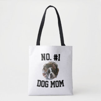 Number 1 dog Mom Mum Mother's Day Pet Lovers Tasche