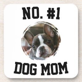 Number 1 Dog Mom Mum Pet Lovers  Getränkeuntersetzer