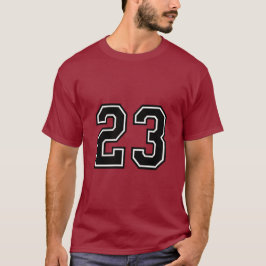 Number 23 Varsity Sports Jersey | 23rd Birthday T-Shirt