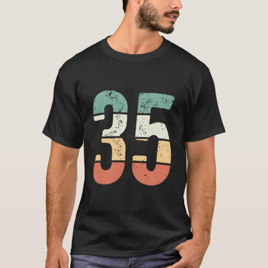 Number 35 Commemorating 35 Years Of Forever T-Shirt (Vorderseite)