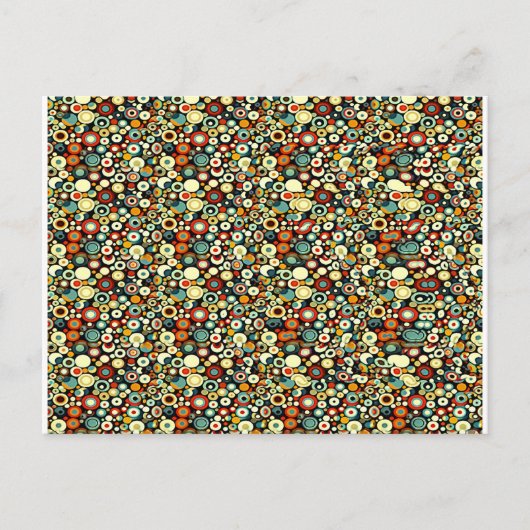 Number 5 Stereogram Magic Eye - No Envelope Postkarte (Vorderseite)