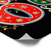 Number 67 Funny Six Seven 6 7 Meme Christmas Light Poster (Ecke)