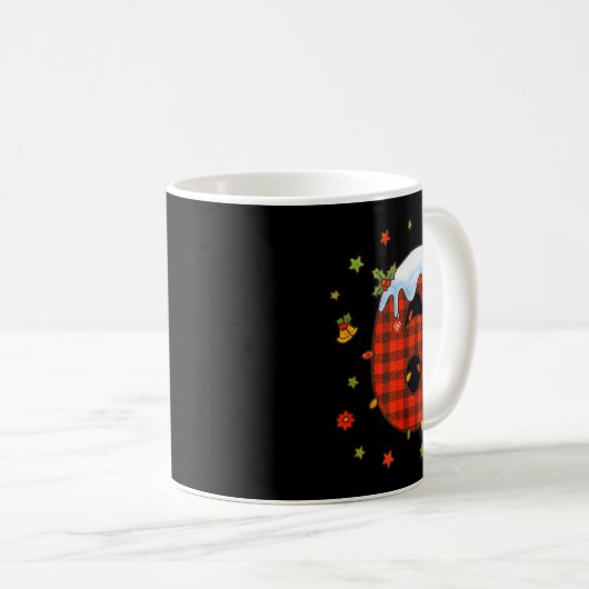 Number 67 Matching Christmas 6 7 Six Seven 6-7 Mem Kaffeetasse (VorderseiteRechts)