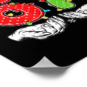 Number 67 Matching Six Seven 6 7 Meme 6-7 Christma Poster (Ecke)