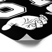 Number 67 Matching Six Seven 6 7 Meme 6 7 Christma Poster (Ecke)