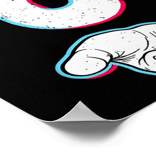 Number 67 Matching Six Seven 6 7 Meme 6 7 Hallowee Poster (Ecke)