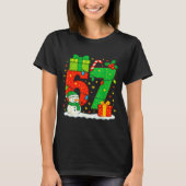 Number 67 Meme Matching Christmas Couple 67 Six Se T-Shirt (Vorderseite)
