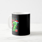 Number 67 Meme Retro Santa 6 7 Holiday Six Seven C Kaffeetasse (Vorderseite Links)