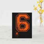 Number 6 67 Meme Halloween Sder Costume Matching G Karte (Gelbe Blume)