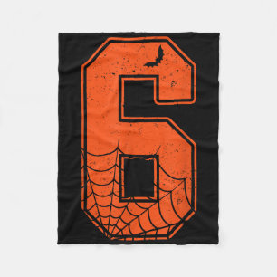 Number 6 67 Meme Kostüm passende Gruppe Halloween  Fleecedecke