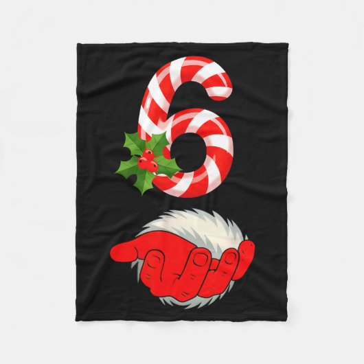 Number 6 Funny 67 Six Seven Meme Matching Couple C Fleecedecke (Vorderseite)