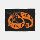 Number 6 Funny Meme Saying 6 7 Six Seven Halloween Fleecedecke (Vorderseite (Horizontal))