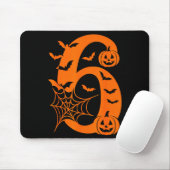 Number 6 Funny Meme Saying 6 7 Six Seven Halloween Mousepad (Mit Mouse)