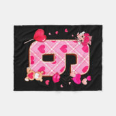 Number 6 Matching 67 Meme 6 7 Couple Matching Vale Fleecedecke (Vorderseite (Horizontal))