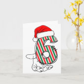 Number 6 Matching 67 Meme Christmas Costume Men Wo Karte (Gelbe Blume)