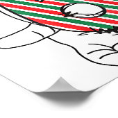 Number 6 Matching 67 Meme Christmas Costume Men Wo Poster (Ecke)