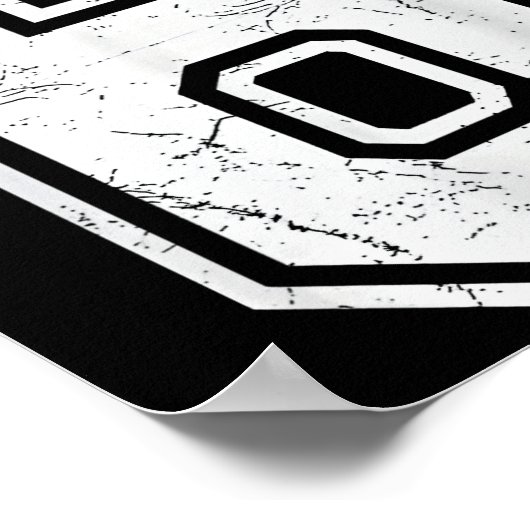 Number 6 Matching 67 Meme Costume Men Women Kids  Poster (Ecke)