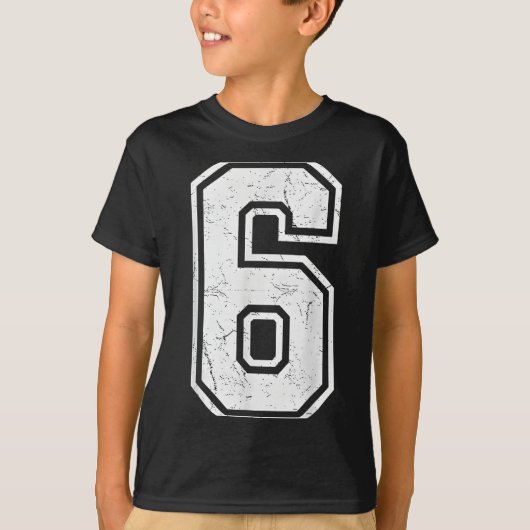 Number 6 Matching 67 Meme Costume Men Women Kids T-Shirt (Vorderseite)