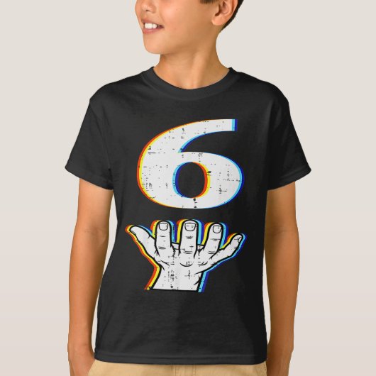 Number 6 Matching 67 Meme Halloween Costume Men Wo T-Shirt (Vorderseite)