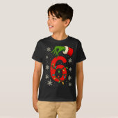 Number 6 Matching Six Seven Meme Christmas Boys Yo T-Shirt (Vorne ganz)