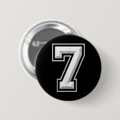 Number 7 67 Meme Matching  Button (Vorne & Hinten)