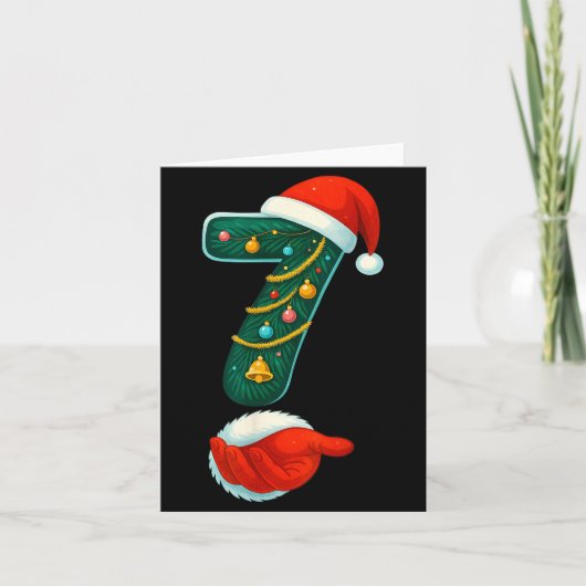 Number 7 6 Meme 67 Couple Pajamas Christmas Matchi Karte (Vorderseite)