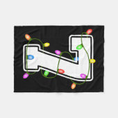 Number 7 7th Birthday Boy Christmas Happy Birthday Fleecedecke (Vorderseite (Horizontal))