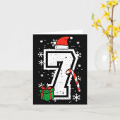 Number 7 Christmas 6 7 Xmas Matching 67 Meme Men W Karte (Gelbe Blume)