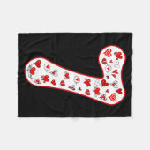 Number 7 Couple Costume Duo 67 Meme Six Seven Vale Fleecedecke (Vorderseite (Horizontal))