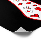 Number 7 Couple Costume Duo 67 Meme Six Seven Vale Poster (Ecke)